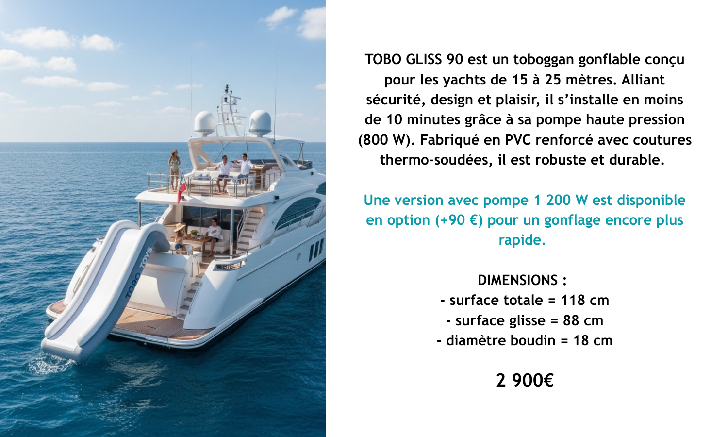 Toboggan gonflable 2