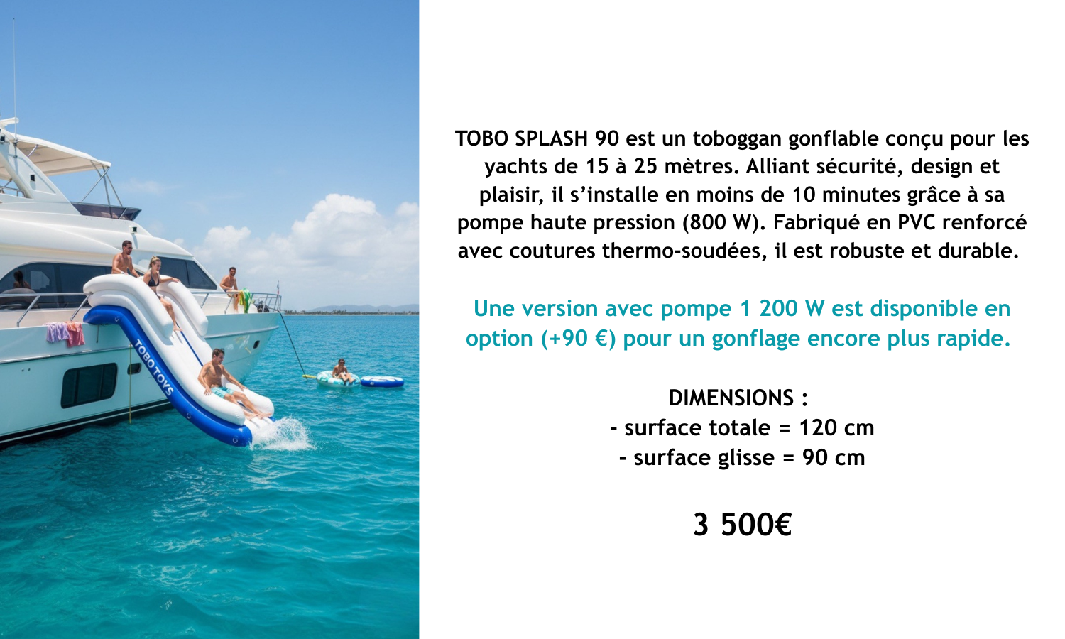 Toboggan gonflable 3