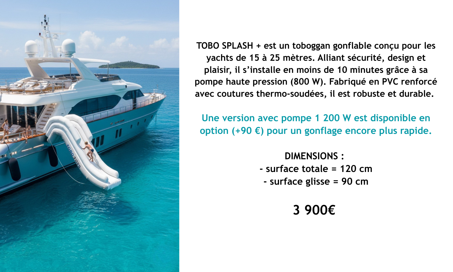 Toboggan gonflable 4